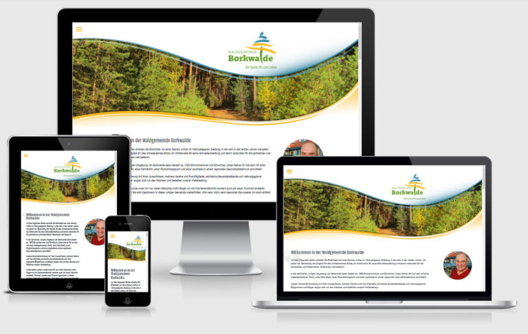 neue Webseite Borkwalde